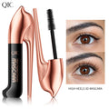 QIC High-heeled Shoes Mascara 3D Fiber Mascara, Long Black Volumizing Eyelash Extension, Waterproof Eye Makeup Tool Qme Q843-1
