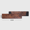 Chosfox 75 layout Black Walnut Wood Palm Wrist Rest Walnut Solid Pad Wrist Support Anti-Slip Base Mechanical Keyboard Wrist Rest Qme 75 layout