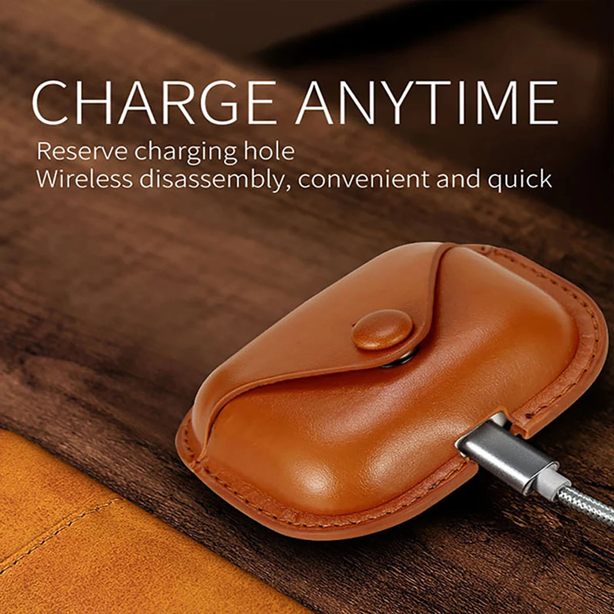 Leather Apple Earphone Case Suitable 1 2 3 Pro2 Bag Wireless Qme