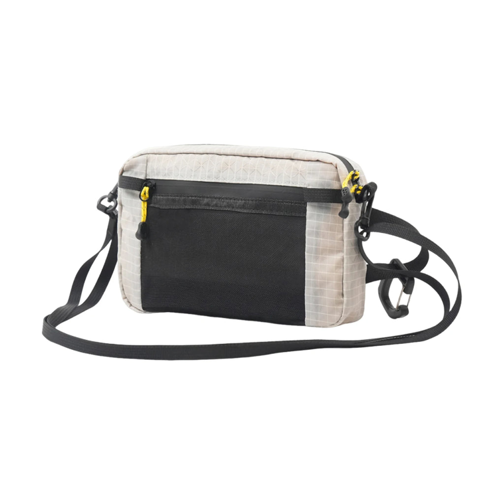 Outdoor Waist Pack Ultralight Hiking Hanging Side Pocket Adjustable Strap Multi-Functional Chest Pack for Camping Outdoor Sports Qme Grey