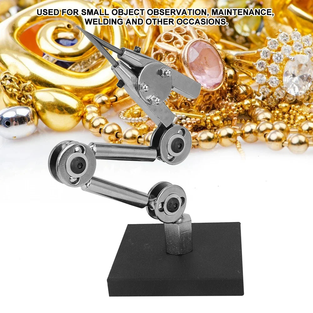 Jewelry Welding Fixture Table Clip Clamp Auxiliary Welding Clip for Soldering Repairing Repairing Welding Work Clip Qme