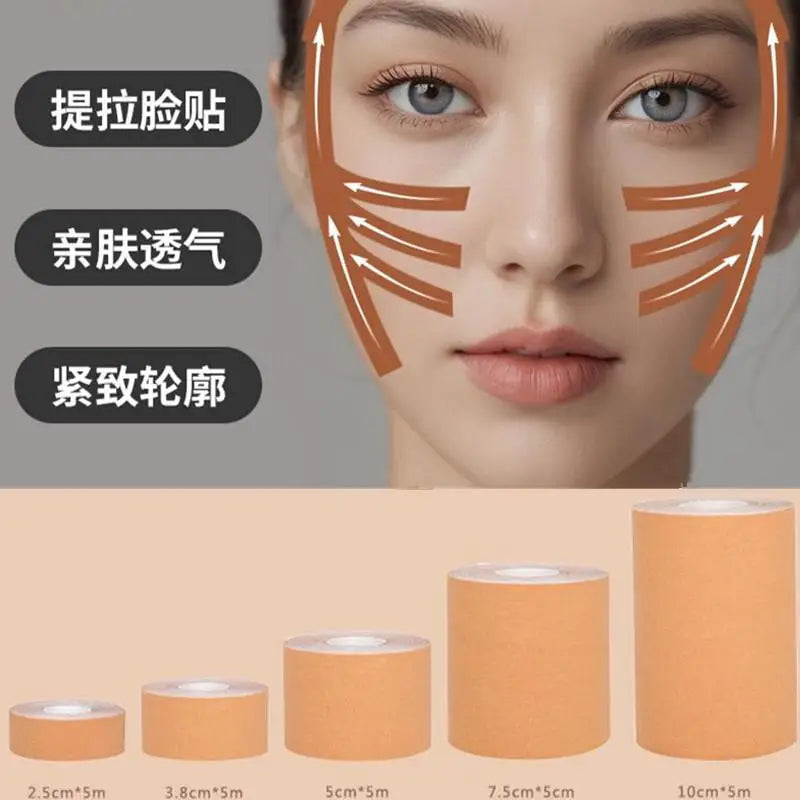 Face Neck Wrinkle Removal Tape Smooth Multipurpose Elasticity Sticker Qme