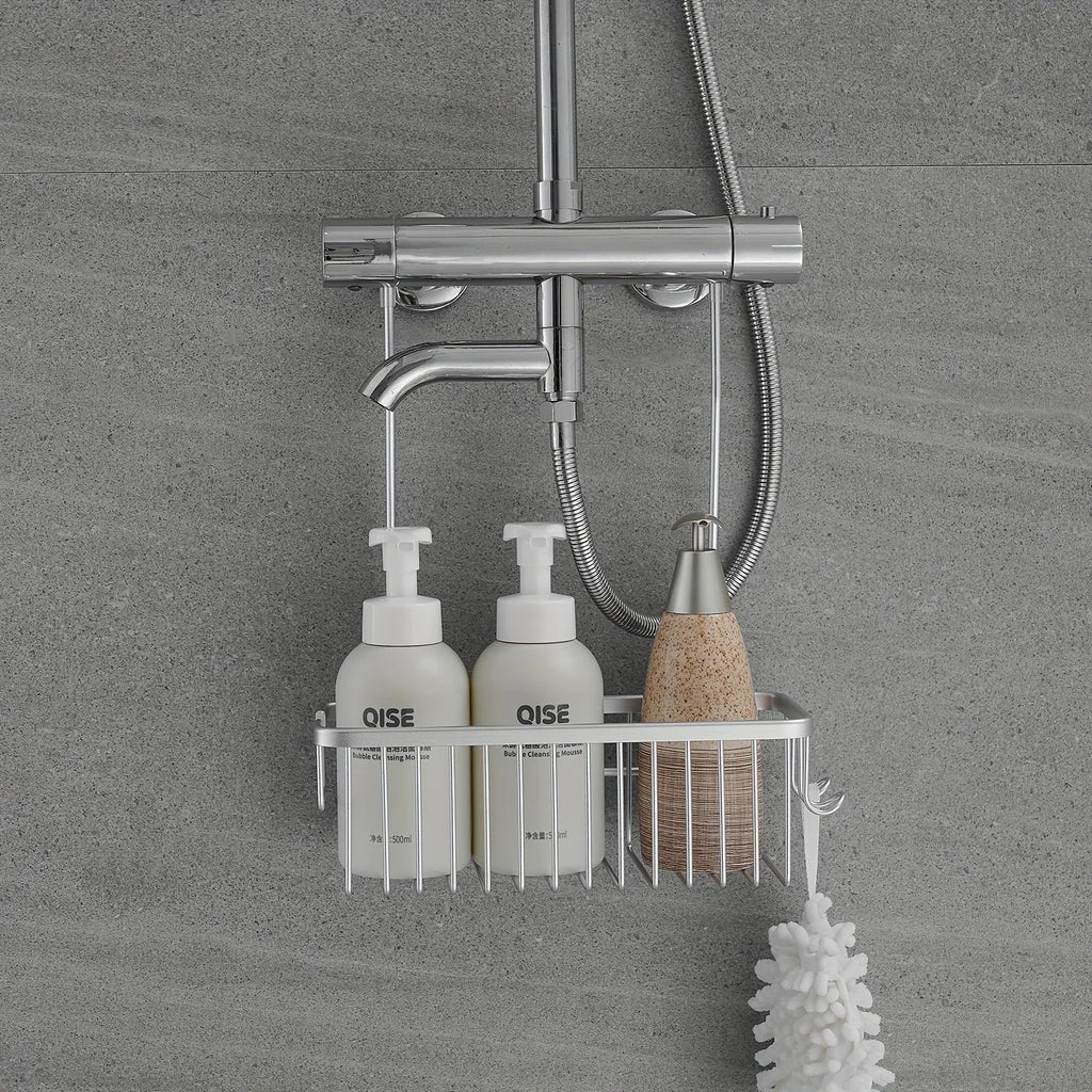 Bathroom Accessories, Shower Basket, Shampoo Storage Basket Qme