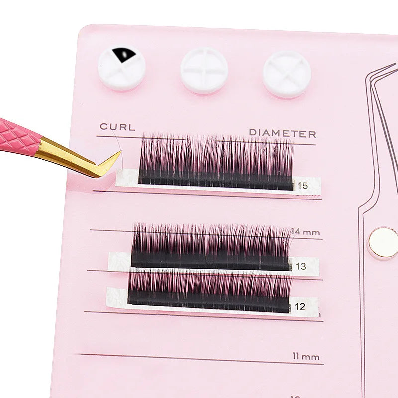 Magnetic Eyelash Suction Plate Holder Glue Pallet Acrylic Board Qme