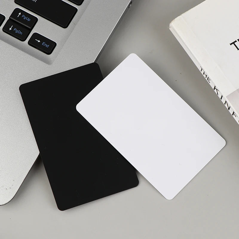 5 NFC215 Black White Cards Rewritable NFC NT-AG215 PVC Blank Easy Qme