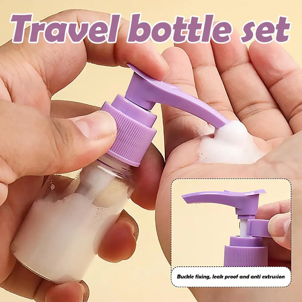 Generic Travel Spray Bottles Toiletries Containers Zipper Toiletry Qme