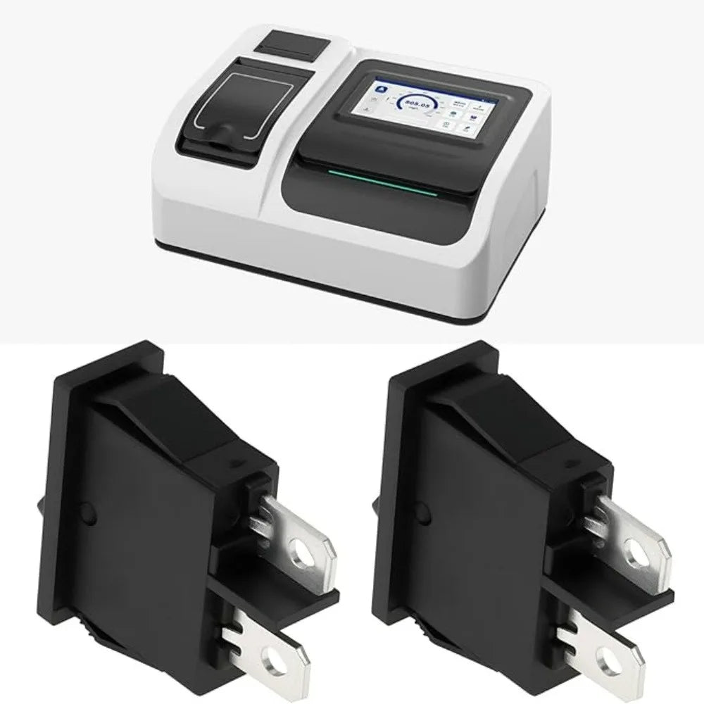 5/10/30pcs Thin Flat Type Manual Transfer Switch 9.5 * 21MM Instrument Toggle Switch for Some Electronic Device Power Supplies Qme