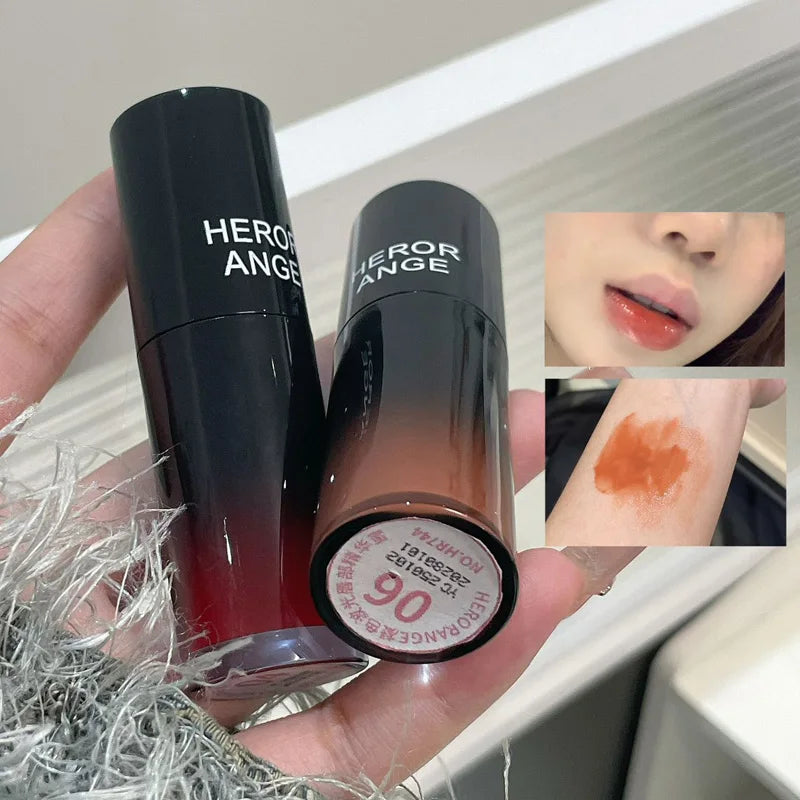 HERORANGE Color-cooling Shimmering Lip Gloss Hydrating Silky Qme