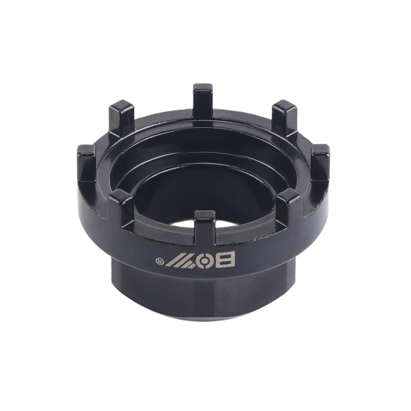 8 Teeth Fitting Chainring Lockring Removal Sleeve Eight Notch Tool Qme