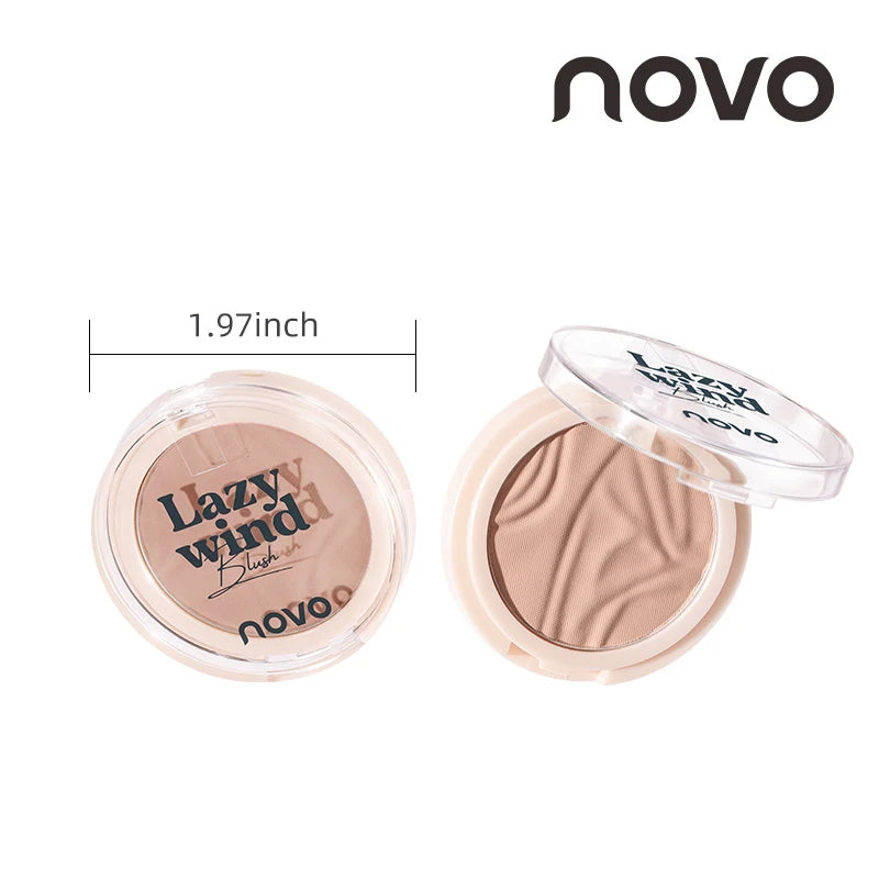 Single-color Matte Contour Blush Energizing Brightening Skin Tone Qme