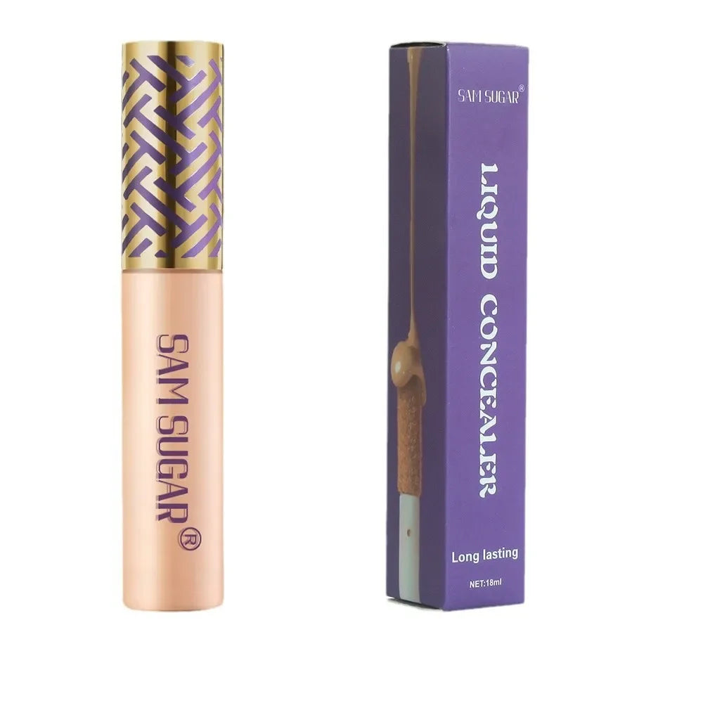 Concealer Foundation Liquid Waterproof Oil-control Perfect Cover Dark Qme