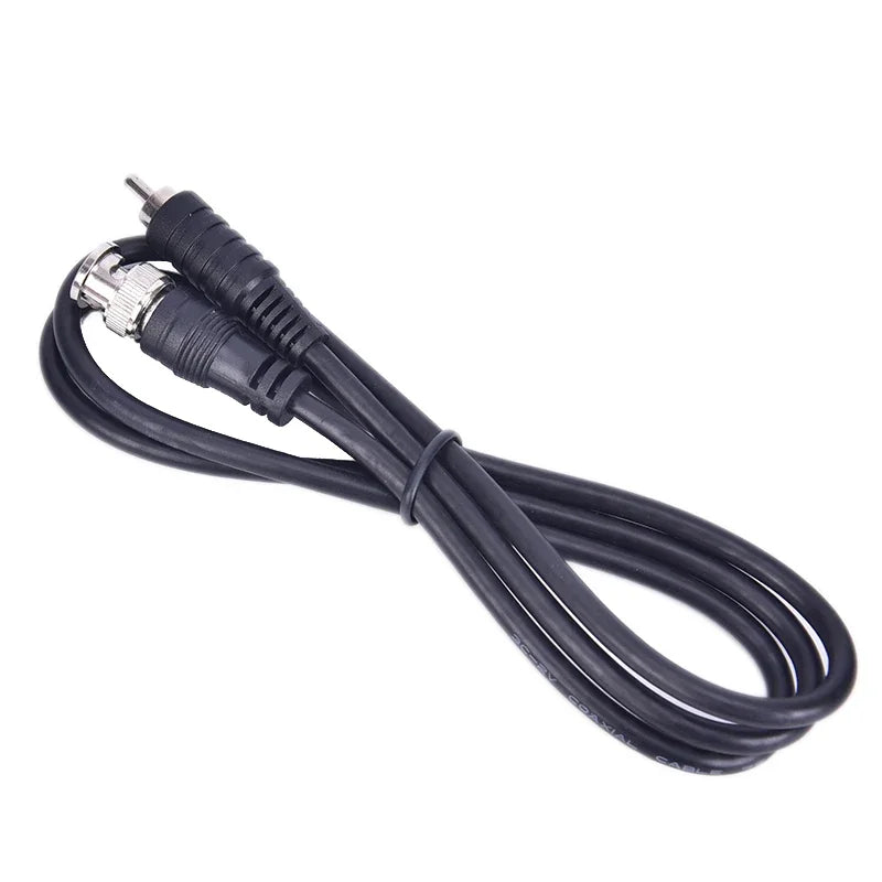 ESCAM 1M/3ft BNC Male to RCA Male Jack Coaxial Cable Connector Video Adapter for CCTV Camera system Camera Accessories Qme