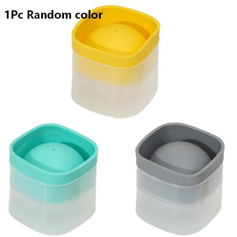 1 Large Ice Ball Mold Easy Demold Heat Cold Resistant Stackable Qme 1Pc Random color