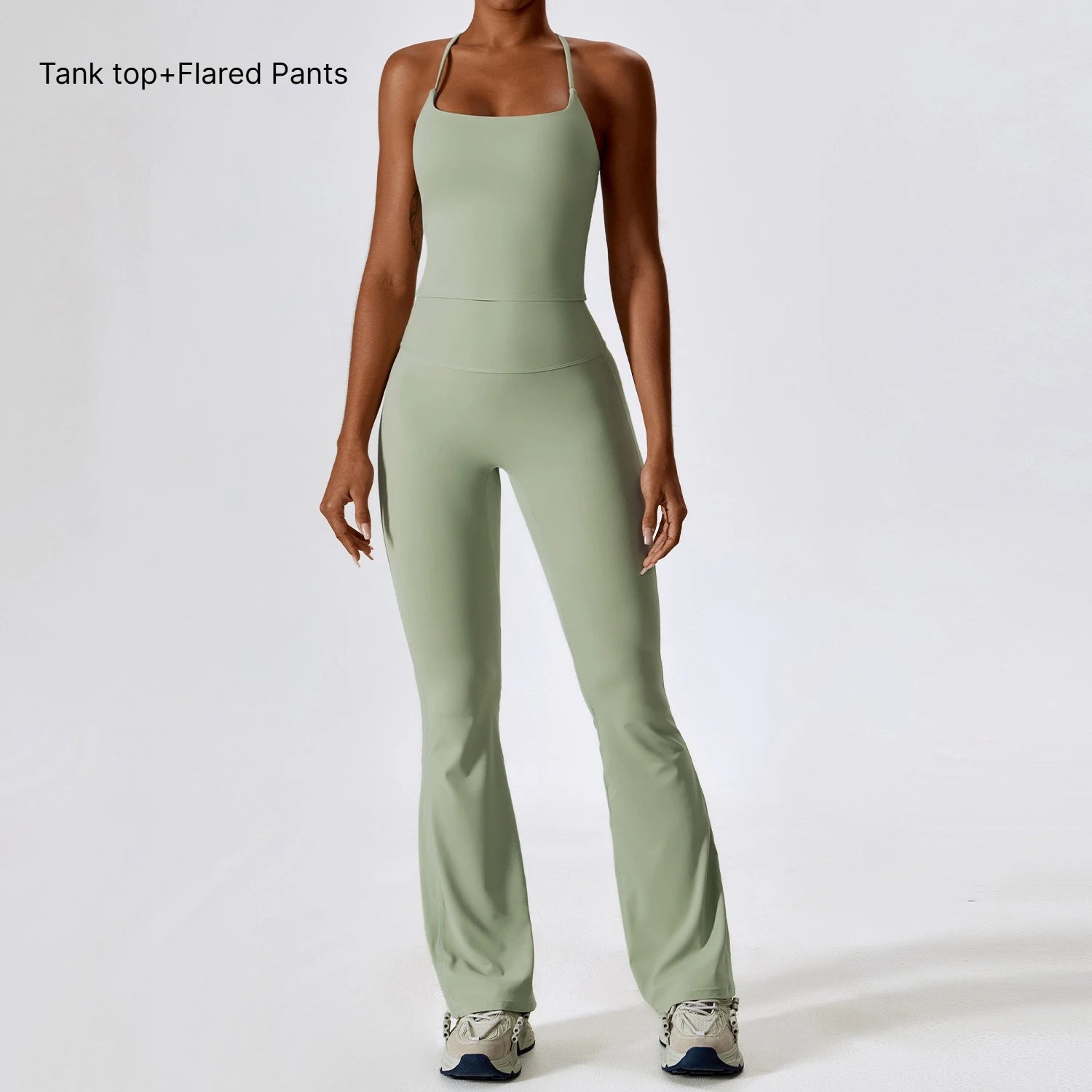 B 2PCS Yoga Suit Sports Set Women Quick-Dry Gym Set Women Tracksuit Running Workout Long Sleeve Sports Shirt Yoga Clothing Qme