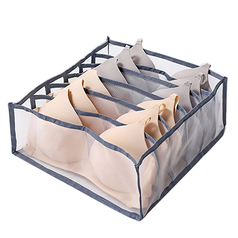 Wardrobe Clothes Organizer Drawers Separator Boxes Underwear Bra Qme