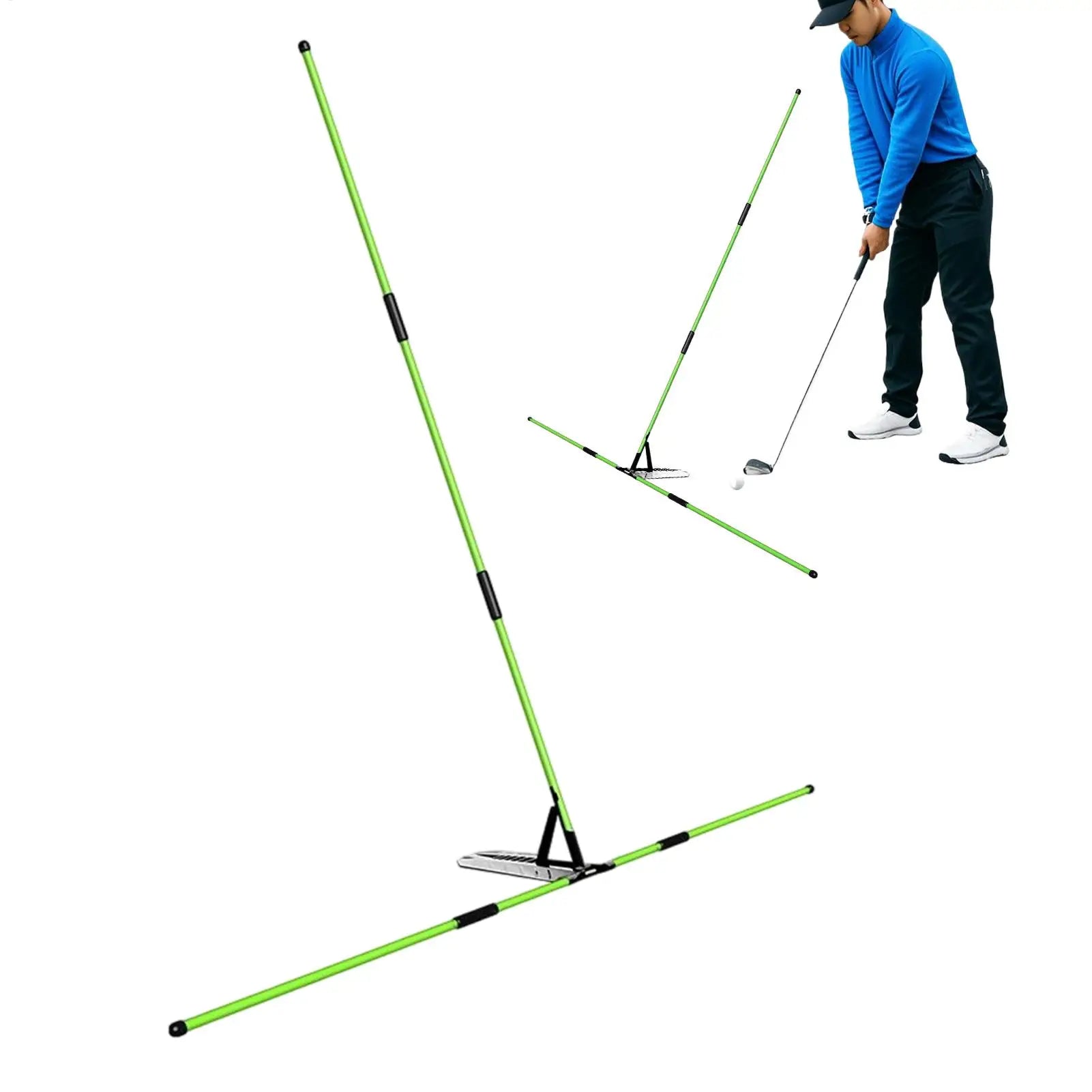 hot Golf Alignment Stick Holder Portable Multi-Functional Golf Training Aid Sport Accessories For Thanksgiving Christmas Family Qme