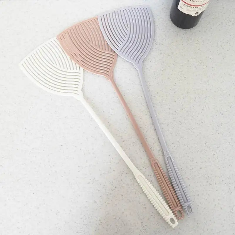 Long Handle Fly Swatter Indoor Outdoor Use Mosquito Pest Control Qme