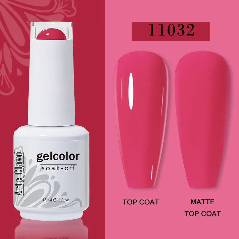Arte Clavo Jelly Gel Polish Translucent Manicuring UV Nail Semi