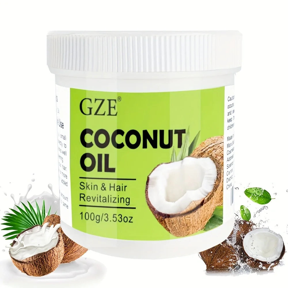GZE Coconut Oil Cold Pressed Virginl Fractionated For Skin And Hair Care Nail Massage Oil Cocos Nucifera Oil Carrier Oi Qme