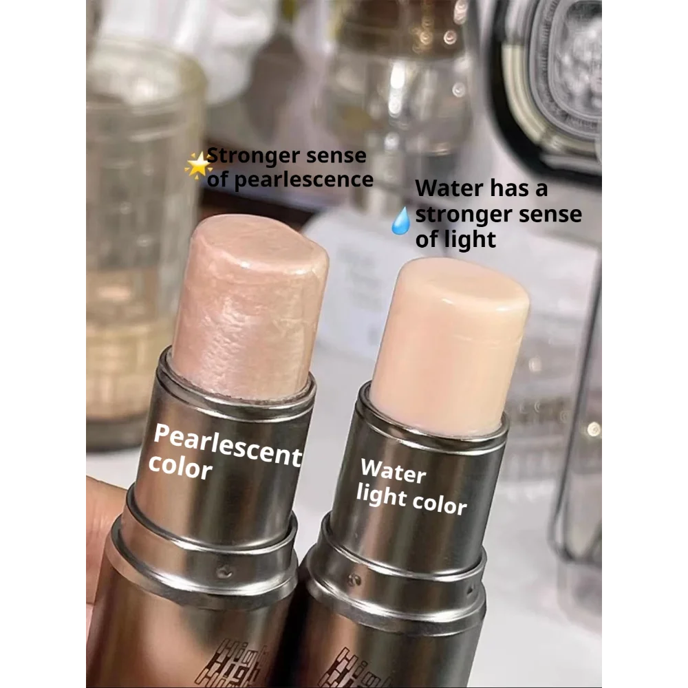Gloss Stick Highlighter Blush Water Light Shimmer Waterproof Face Qme