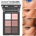6 Colors Highlight Contouring Powder Palette Face Shadow Contouring Powder Makeup Palette Blusher Face Bronzer Color Cosmetics Qme Contour