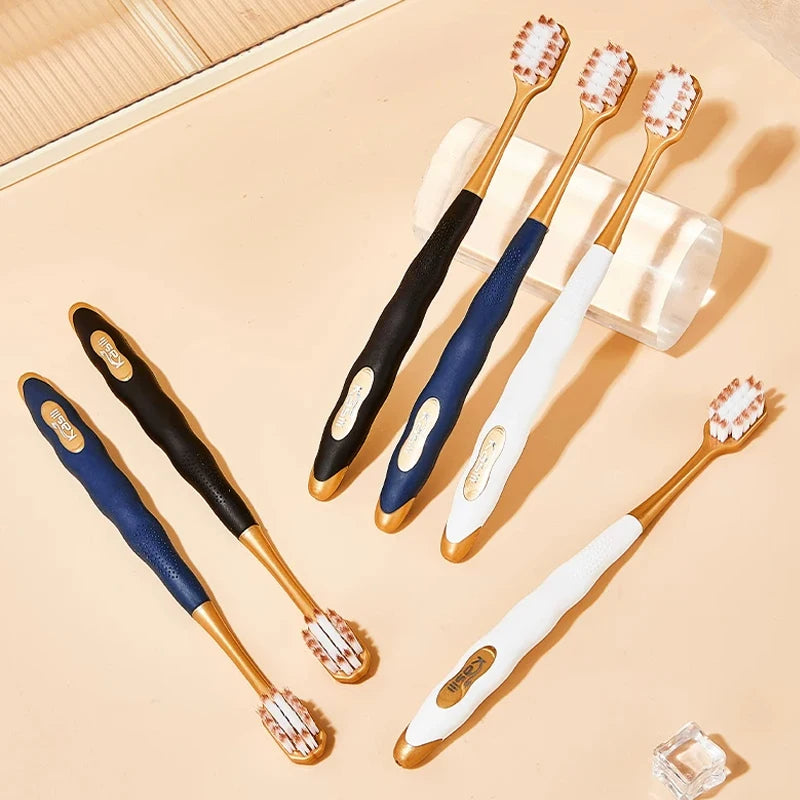 Toothbrush Adult Soft Hair Household Wide Head Ultra Fine Anti Qme