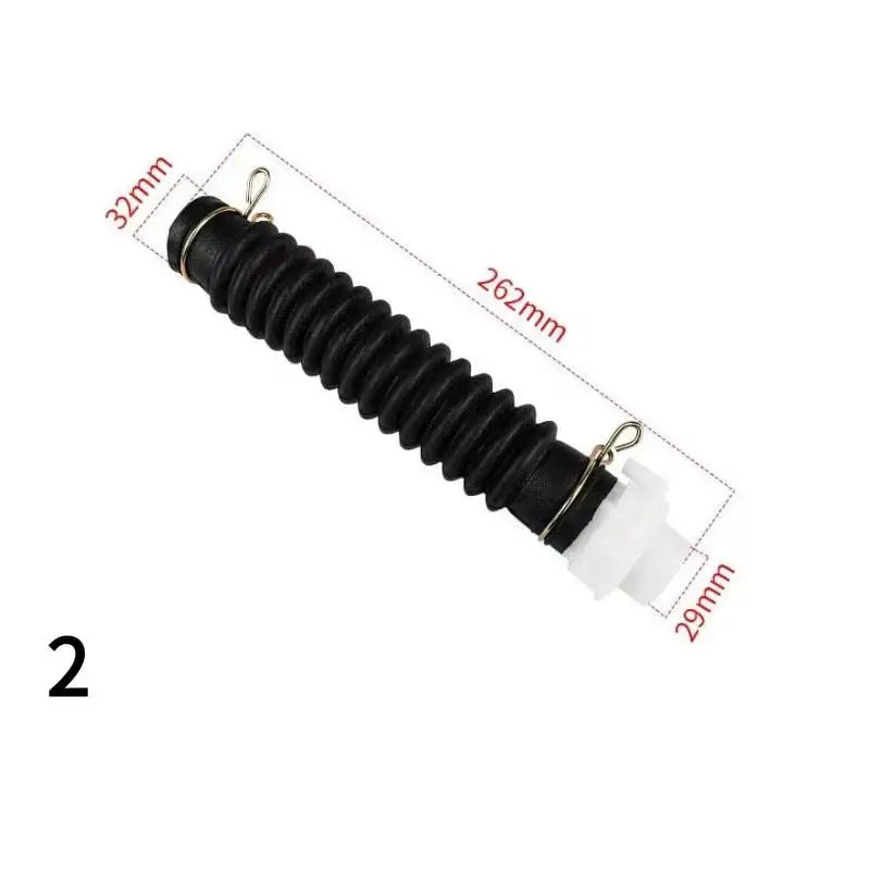 For Washing Machine Inner Drain Pipe Outlet Pipe Black With Extra Lining Flexible Rubber Hose Internal Connection Hose Qme A2