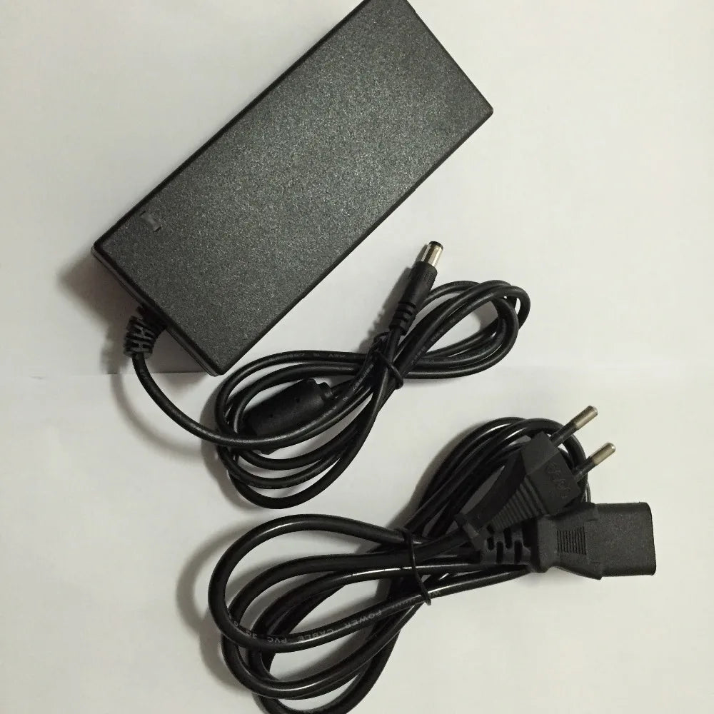 Escam DC 12V 5A Power Supply Adapter + 8 Split Power Cable for CCTV Security Camera DVR Analog AHD TVI CVI camera DVR Systems Qme