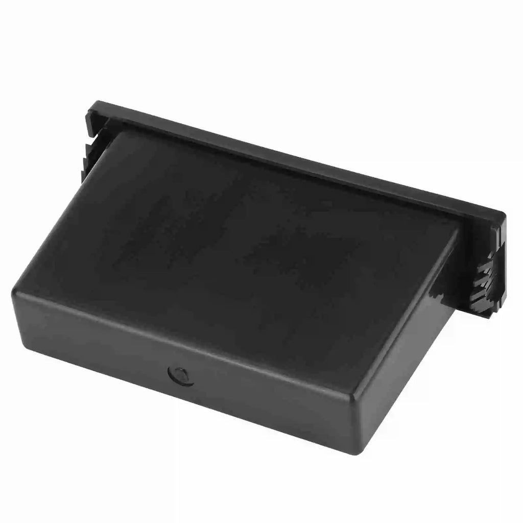 1Din Car Stereo Radio Storage Box Inner Organizer Fits for Radio Storage Box Stereo Radio Car Accessories Qme