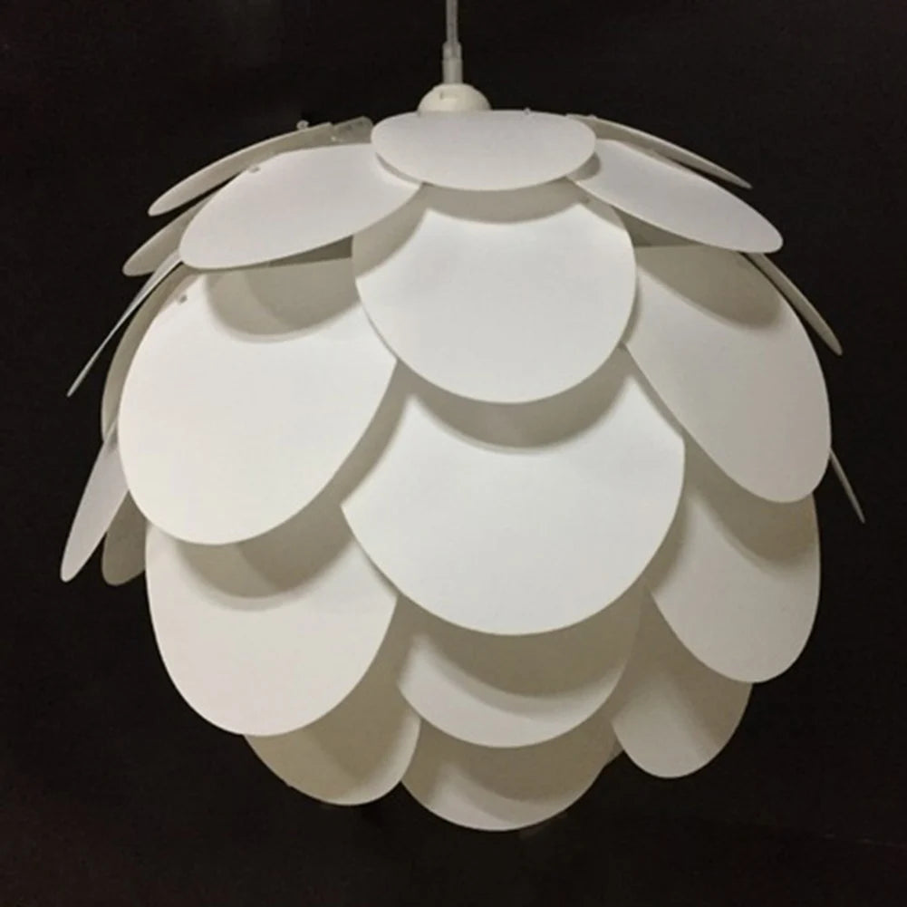 Modern Lamp Shade Nordic Style Lotus Flower Lampshade Creative Lamp Protection Lampshade Home Living Room Decoration Qme