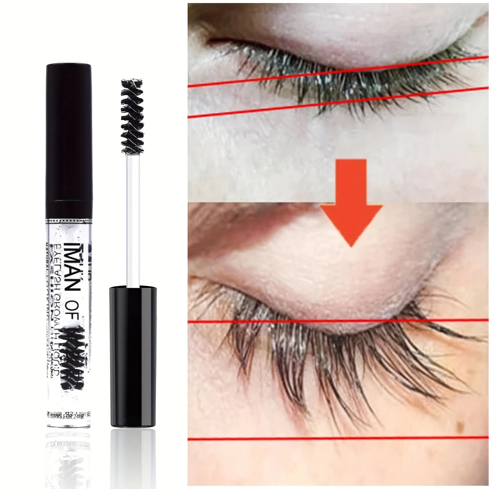 Makeup Natural Curling Clear Eyelash Serum Eyebrow Setting Gel Deeply Qme