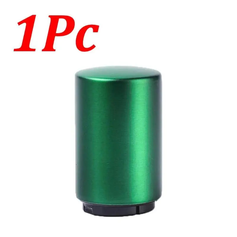 Automatic Stainless Steel Beer Bottle Opener Magnet Beer Opener Stainless Steel Push Down Opener Wine Kitchen Bar Tools Qme green