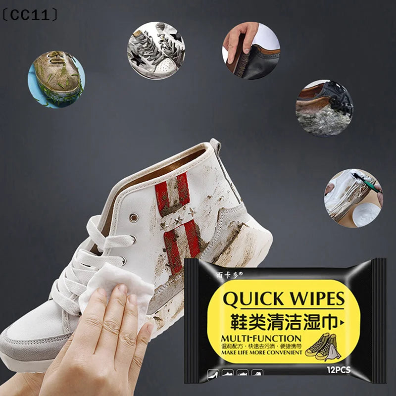 Disposable Shoe Wipes Cleaning Tools Care Shoes Useful Fast Scrubbing Qme