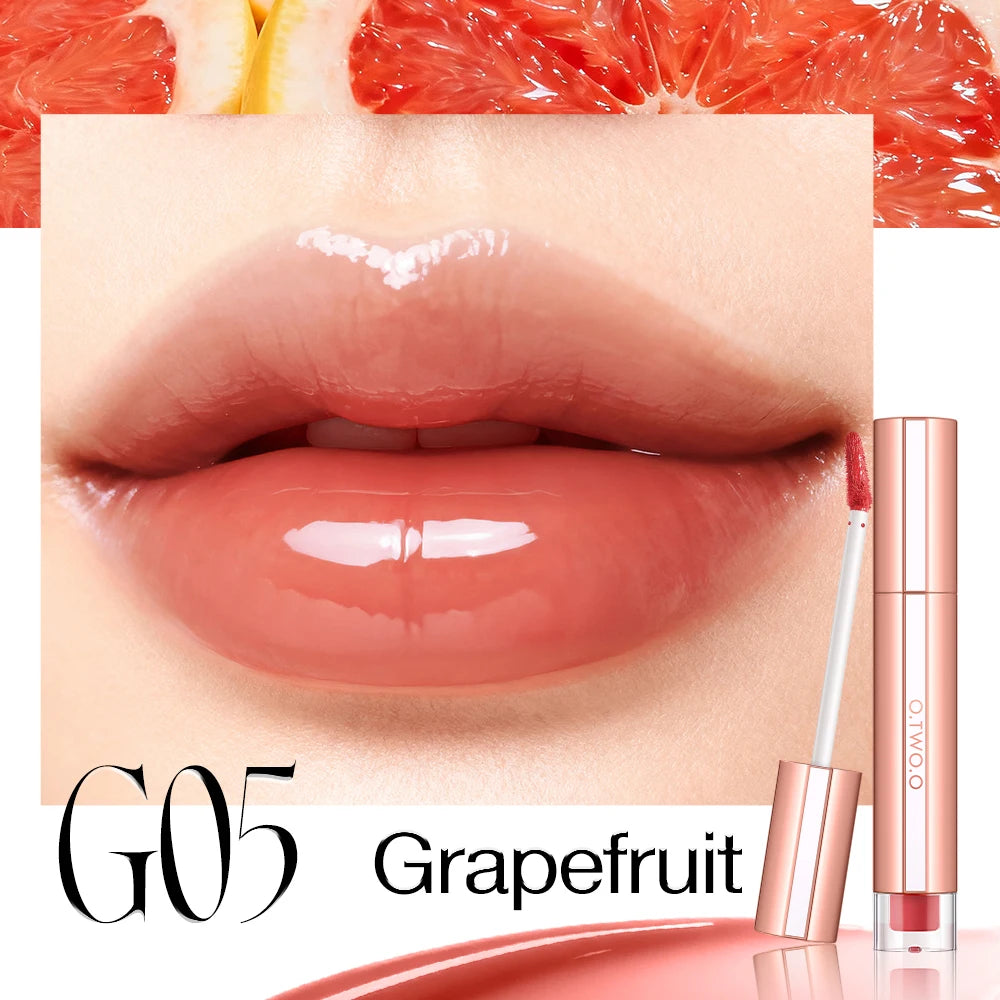 O TWO Liquid Lip Gloss Lipstick Glossy Finish High-shine Long Lasting Qme G05 China Mainland