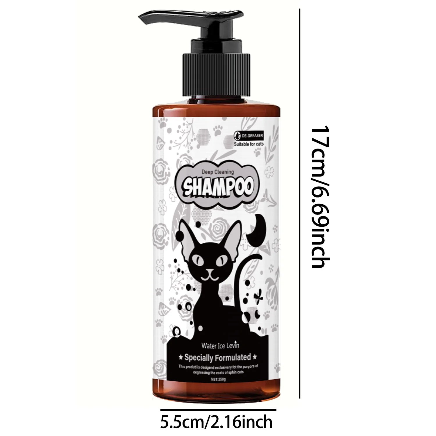Pet Shampoo, Hair Care and Shower Gel - Gentle Cleansing, Soothing Care for Cats and Dogs, Suitable for All Dog Breeds, a Must-Have for Pet Care Qme