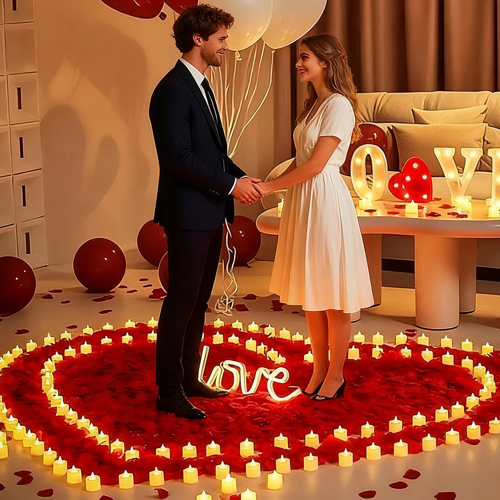 500 Artificial Flower Petals Made of Silk Fabric, Rose Petals, Wedding Room Decorations, Wedding Supplies Qme