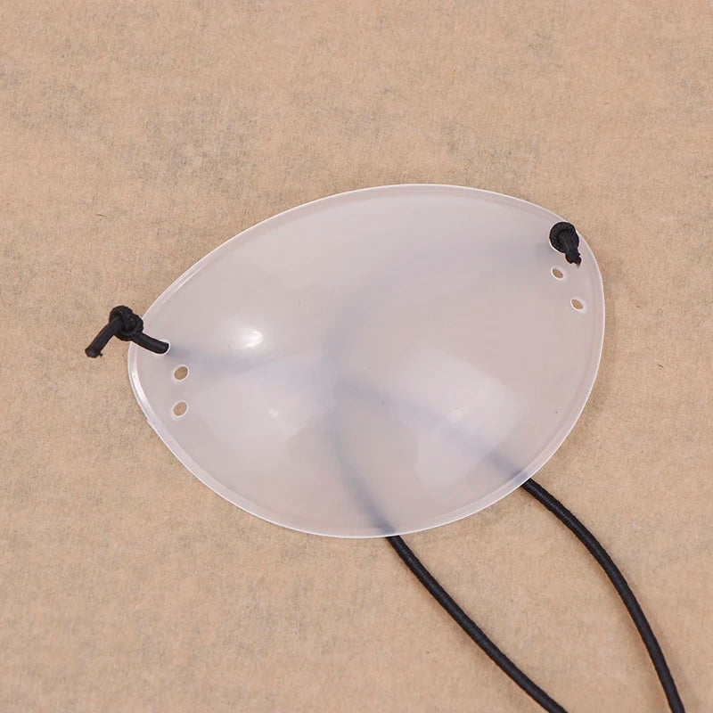 Kids Monocular Eye Protection Translucent Black Patch Amblyopia Qme