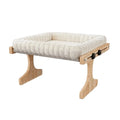 Easy To Assemble Adjustable Cat Window Perch Wooden Frame Detachable Cat Hammock Cushion Cat Window Bed Home Use Qme Single Layer