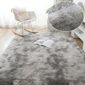 Large Area Rugs For Living Room Plush Bedroom Carpets Bathroom Rug Fluffy Soft Blankets Children Room Rug Prayer Mats Home Decor Qme LightGrey Gradient 120x160cm