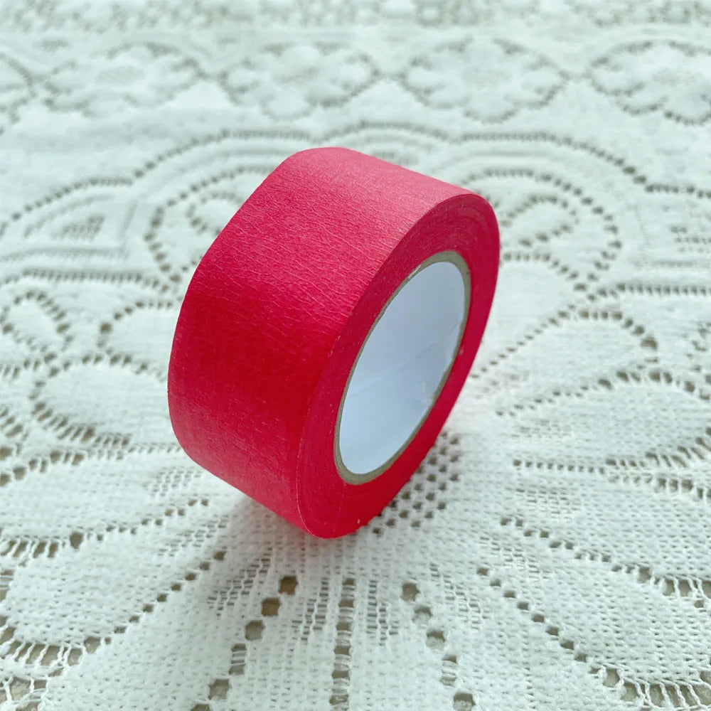 15M Colored Masking Tape Painting Painters Tape for Artist Decorators Indoor Decorating Crafts Spraying Adhesive Paint Tape Qme 1 Roll 8