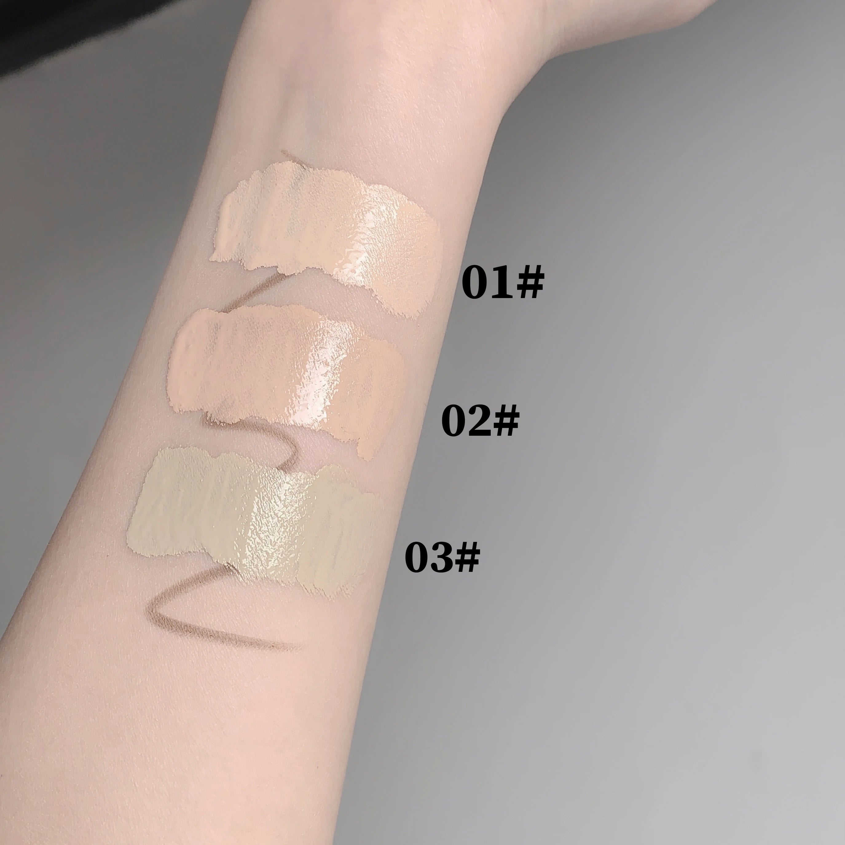 SHAQINUO Seamless Concealer Moisturizing Brightens Covers Dark Qme