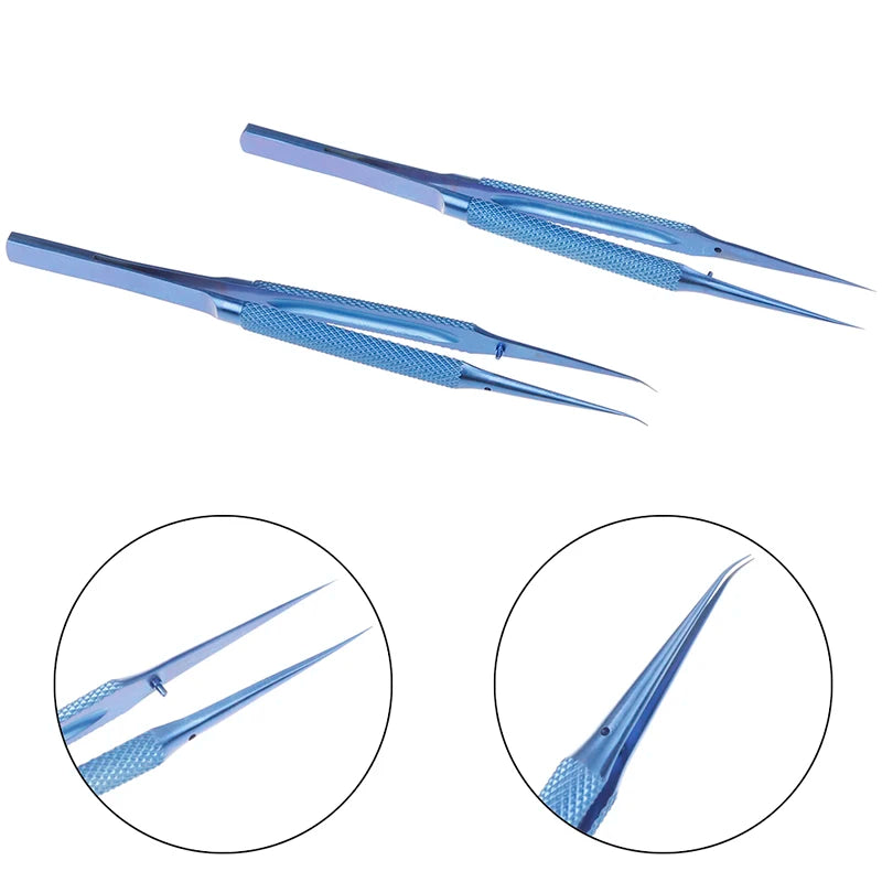 Titanium Alloy Tweezers Professional Maintenance Tool Edge Precision Qme