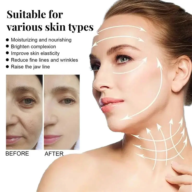 Retinol Faded Wrinkle Cream Collagen Lifting Firming Tighten Face Neck Wrinkle Efficient Moisturizing Firming Korean Skin Care ﻿ Qme