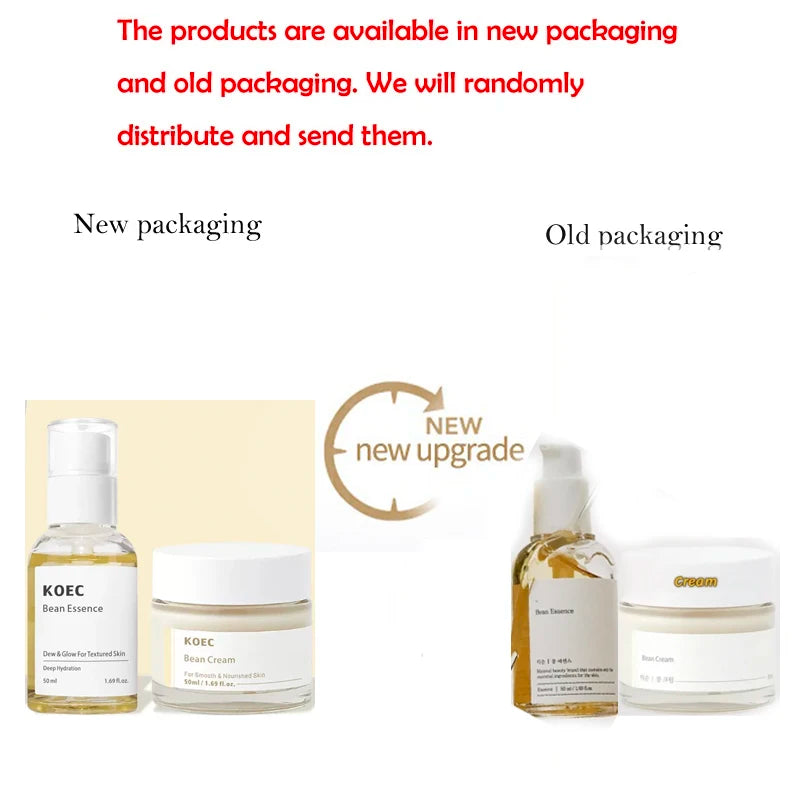 High-end Korean Facial Serum Soybean Essence Repair Damage Anti-aging Qme