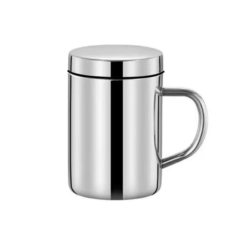 Stainless Steel Double Layer Insulated Thermal Moto Cup Water Bottle Qme