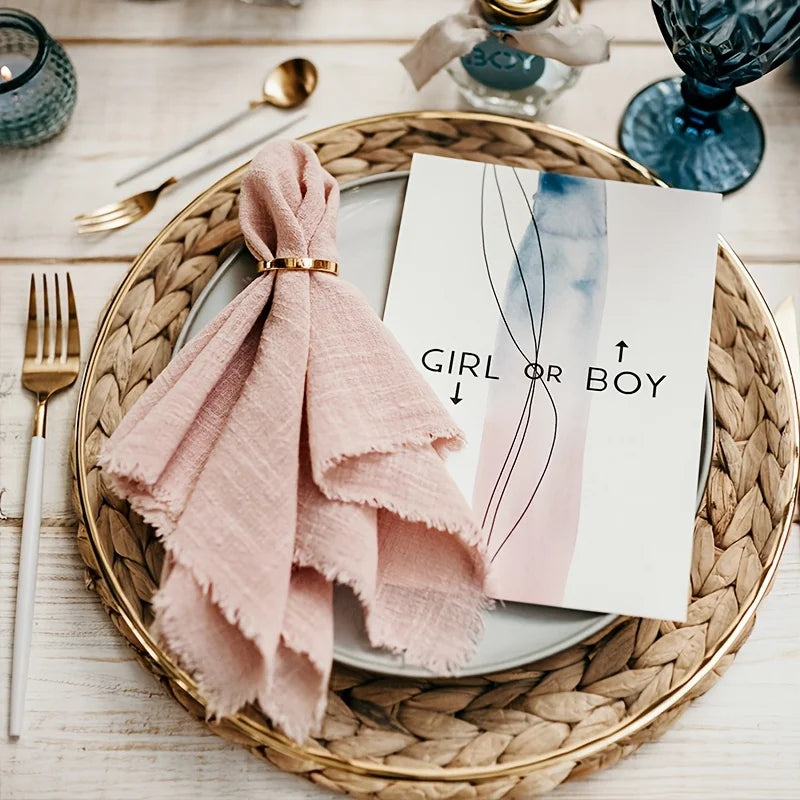 Home Restaurant Table Food Background Decoration Fabric Qme