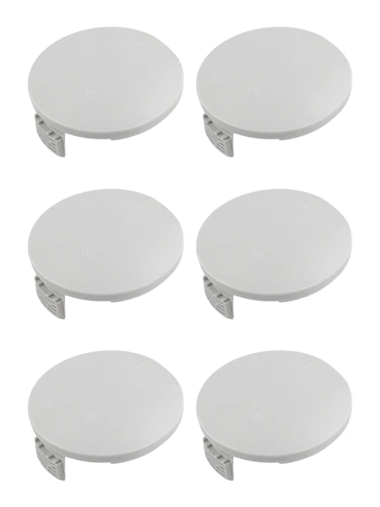2/6pcs RAC122 Spool Covers Compatible With For RLT4027, RLT4125, RLT5027, RLT6030, RLT5127, And RLT6130 Trimmers Qme 6pcs