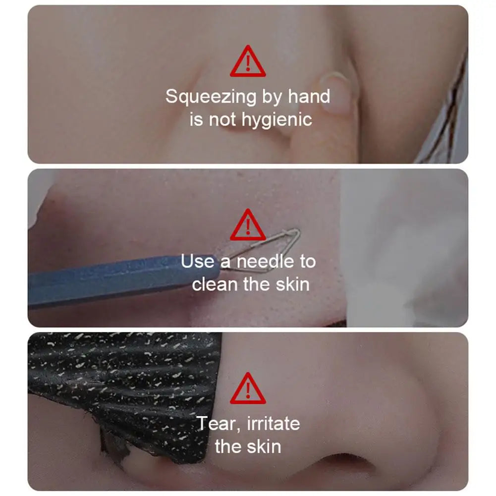 Blackhead Removal Face Mask Unisex Nose Bamboo Charcoal Pores Dirt Qme