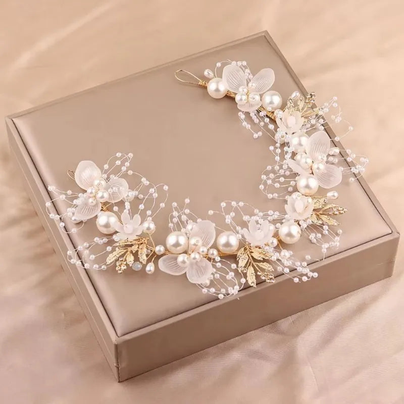 Children's Wreath Headbreads Princess Tiara Crown Decoration Bride Qme