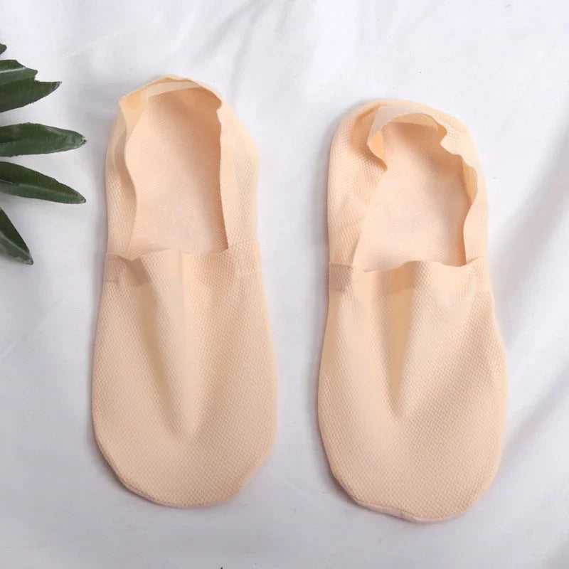 3 Pairs Men's Boat Socks 100 Cotton Deodorant Sweat Absorption Mesh Qme